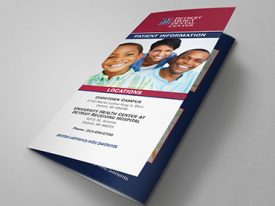 Detroit Mercy Dental Center Patient Information Brochure